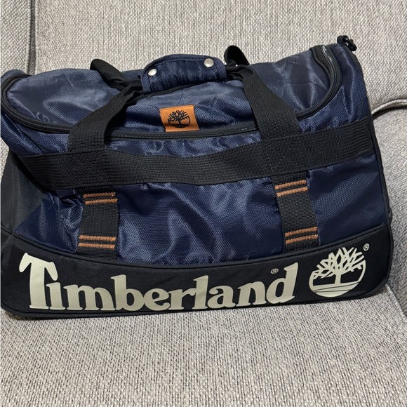 Timberland Dark Blue and Black Duffel Bag - Picture 1 of 9
